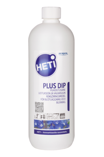 Kuvassa HETI Plus Dip 1 litra