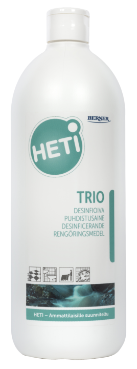 Kuvassa HETI Trio 1 litra