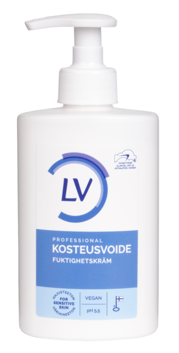 Kuvassa LV Kosteusvoide 300 ml