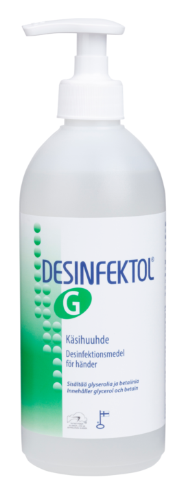 Desinfektol G käsihuuhde 500 ml pumpulla