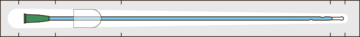 IQ Cath 2004.14 hydrofiilinen katetri ilman kostutusnestettä piirroskuvana