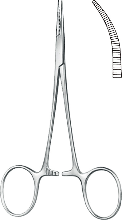 KLS Martin Halsted-Mosquito-pihti, käyrä 12 cm