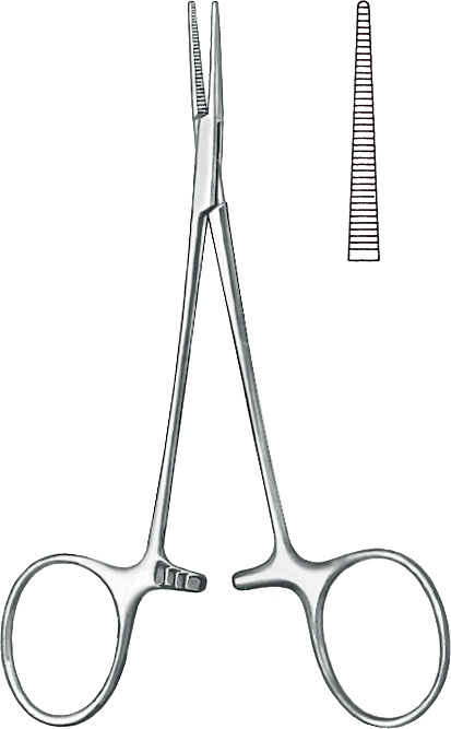 KLS Martin Micro-Mosquito-pihti, suora 12 cm