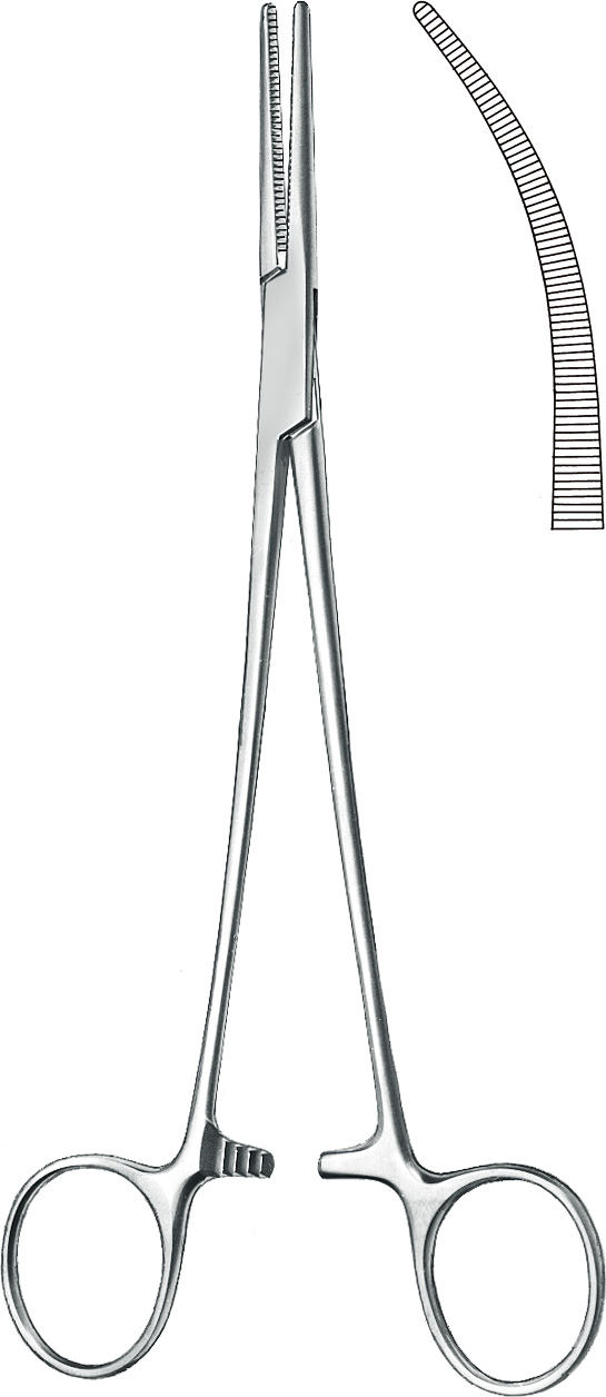 KLS Martin Heiss pihti, loivasti käyrä 20 cm