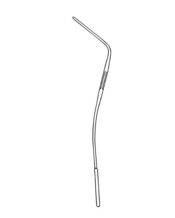 KLS Martin verisuonipihti, DeBakey atraumaattinen, kulma, 21 cm