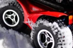 Extreme X8 sähköpyörätuoli talvioloissa
