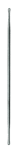 KLS Martin koetin, pyöristetty pää, Ø 2.0/2.0 mm, 14.5 cm