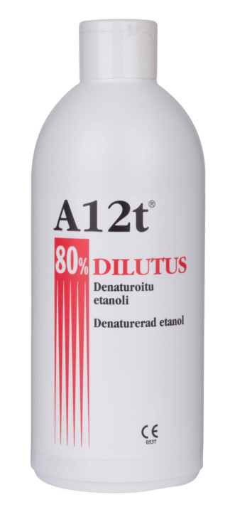 Kuvassa A12t Dilutus 80%  500 ml