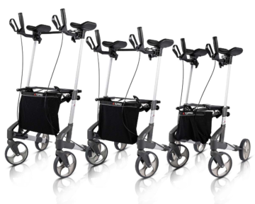 Kuvassa Troja Walker 2 rollaattorit